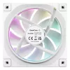 DeepCool FL12 WH 3-in-1 ventiladores de caja de 120 mm (3 uds.), 2150 rpm, rodamiento dinámico de fluido, PWM de 4 pines, blancos