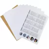 Papel de transferencia para camisetas Herma A4 para textiles oscuros y negros 20 hojas 4527 (4527)