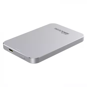 Batería portátil RealPower PB-5000 MAG plata 5.000 mAh