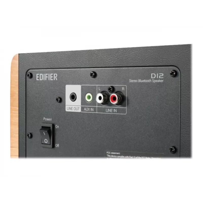 Edifier | Altavoz activo compacto | D12 | Bluetooth | Conexión inalámbrica