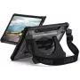 UAG Urban Armor Gear Funda con correa de mano y soporte | Microsoft Surface Pro 12 pulgadas (1.ª edición) | ice (transparente)/negro | 324023114340 (324023114340)