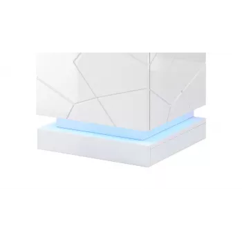 Iluminación de noche Cama Meble QIU, 2 uds., RGB, de superficie, alimentación AC
