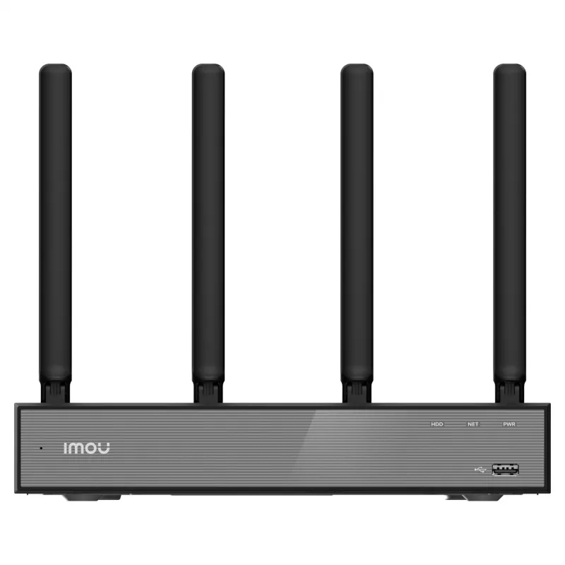 Grabador de vídeo en red IMOU N118W negro — 18 canales, reproducción de 4 canales, máx. 3840×2160, WLAN de doble banda, SATA hasta 16 TB