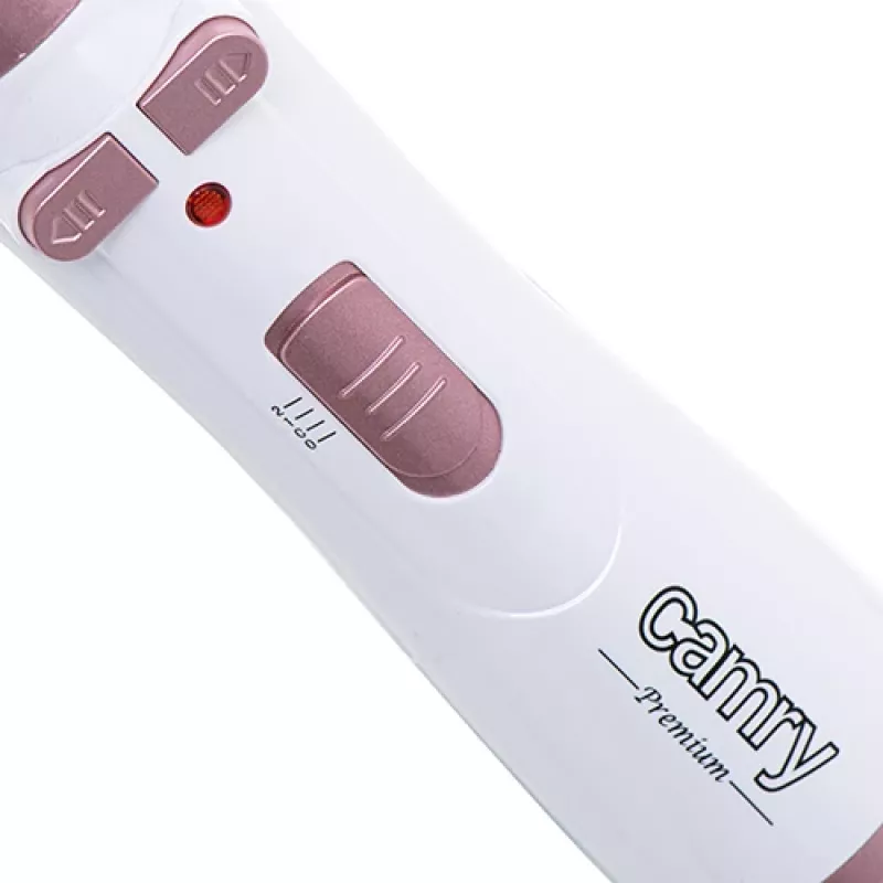 Set de estilismo Camry CR 2021 — moldeador con vapor, 1000 W, 3 niveles de calor, gris/azul/negro