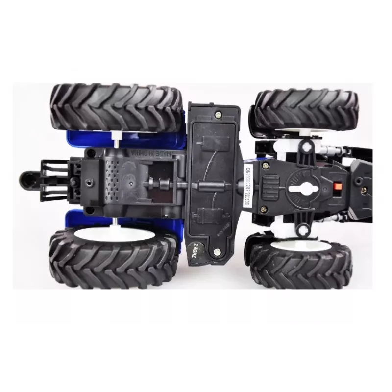 Tractor Amewi tractor de juguete con hoja empujadora motor eléctrico 1:24