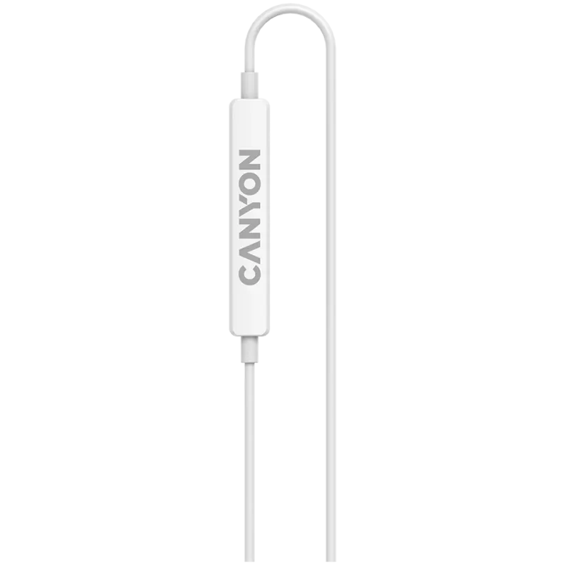 Auriculares CANYON SEP-6 TYPE-C sonido HiRes blanco