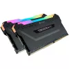DIMM 32 GB DDR4-2666 2x 16 GB dual kit negro CMW32GX4M2A2666C16 Vengeance RGB PRO INTEL XMP