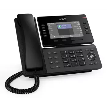 Teléfono IP Snom D815WB Negro — Pantalla IPS de 5
