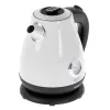 Hervidor Camry CR 1344 — 1,7 l, 2200 W, acero inoxidable, termómetro integrado, base 360°, blanco