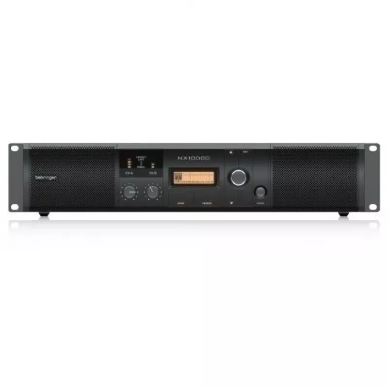 Behringer NX1000D amplificador de audio directo/escenario negro