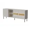 Cómoda Cama INSERTO 3D1W 190x40x80 cashmere + LED