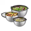 GEFU 89430 Set de recipientes redondos 8 L acero inoxidable 1 ud.