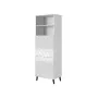 Armario ABETO 60x40x176.5 cm blanco/blanco brillo