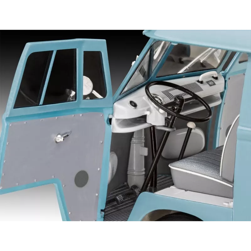 Maqueta de plástico VW T1 Panel Van - decoración Gulf 1/24