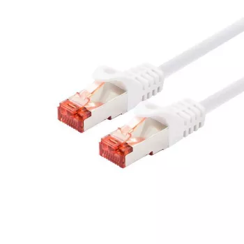 Cable de red LOGON TCR66SS015W Cat6 SF/UTP (S-FTP) blanco 1,5 m RJ-45–RJ-45
