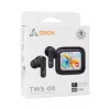 Auriculares SBOX EB-TWS08-B pantalla táctil negros