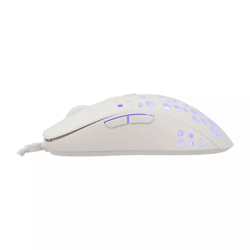 Ratón White Shark GM-9004 Tristan-2 blanco RGB USB