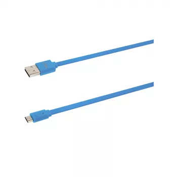 Cable USB Tellur TLL155011 1 m USB A Micro-USB A, azul