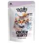Comida húmeda para gatos TufTuf TUF TUF con corazones de pollo, 100 g bolsa, alimento completo para gatos adultos