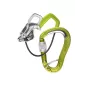 Belay Kit EDELRID Mega Jul Bulletproof Screw II Oasis - Set de dispositivo de aseguramiento y mosquetón de rosca