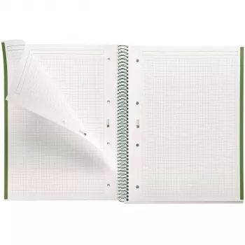 Cuaderno College MIQUELRIUS Emotions 1 cuadriculado DIN A4 con margen interior (A460459)