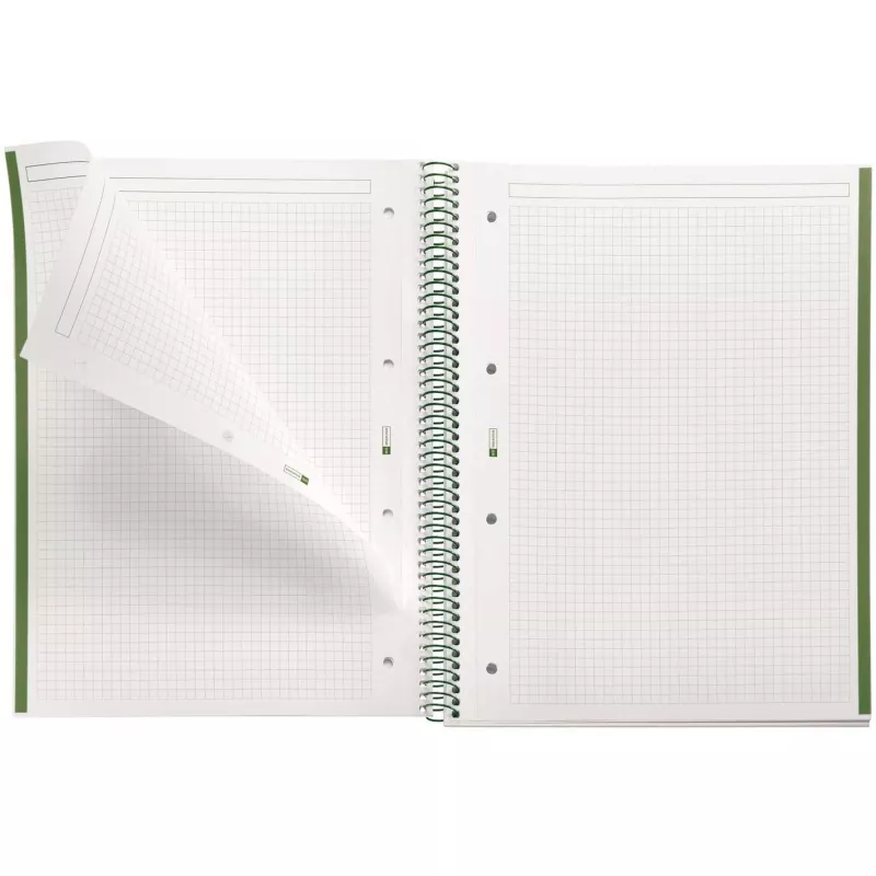 Cuaderno College MIQUELRIUS Emotions 1 cuadriculado DIN A4 con margen interior (A460459)