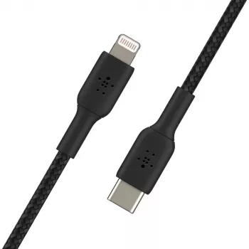 Cable Lightning Belkin CAA004BT2MBK 2 m negro