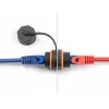 Cable de red DeLOCK 88145 RJ45 a RJ45 Cat.6A negro