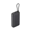 Batería externa Xiaomi 20000mAh con cable integrado, gris oscuro, modelo 61828