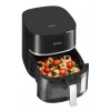 Amica AFM 6020 freidora de aire, 7,2 l, 1700 W, 10 programas, pantalla LCD, negra