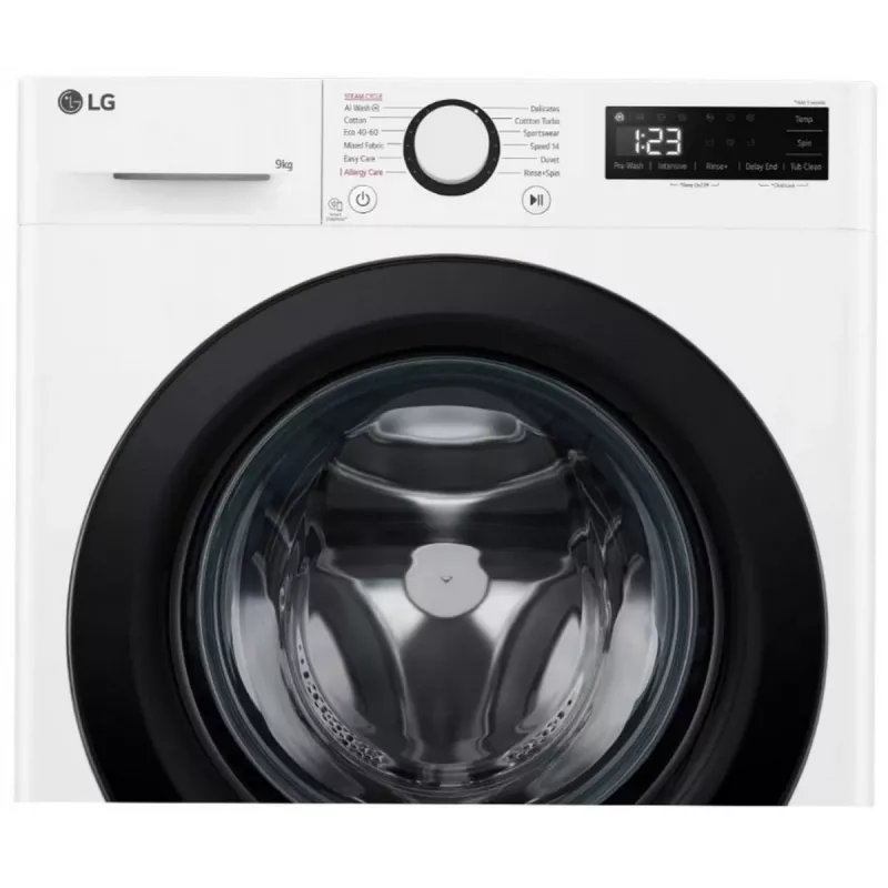 Lavadora LG F2WR509SBW 9 kg, clase de eficiencia energética A