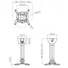 Soporte de techo para proyectores Vogel's PPC1540W