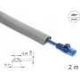 Funda para cables DELOCK 20766 gris PVC 1 unidad