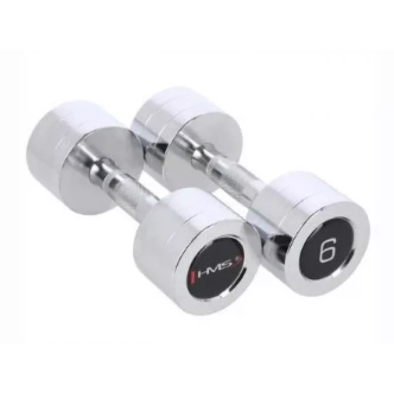 Mancuerna de peso fijo HMS Fitness CHD06 6 kg 2 uds.
