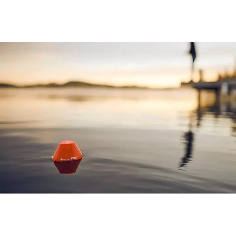 Sonda de peces Deeper START — sonar portátil lanzable, alcance 50 m, batería de polímero de litio