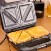 Cecotec Sandwichera | Rock’nToast 4in1 | 1000 W | Número de placas 4 | Negro