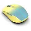 Cian Technology GmbH INCA ratón IWM-511RS Bluetooth+inalámbrico RGB color base amarillo