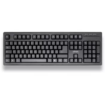 Ultron UMC-200 set de teclado y ratón con cable, negro
