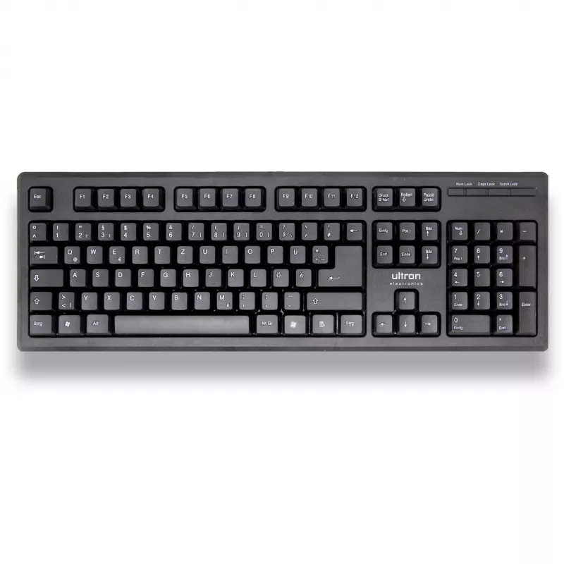 Ultron UMC-200 set de teclado y ratón con cable, negro