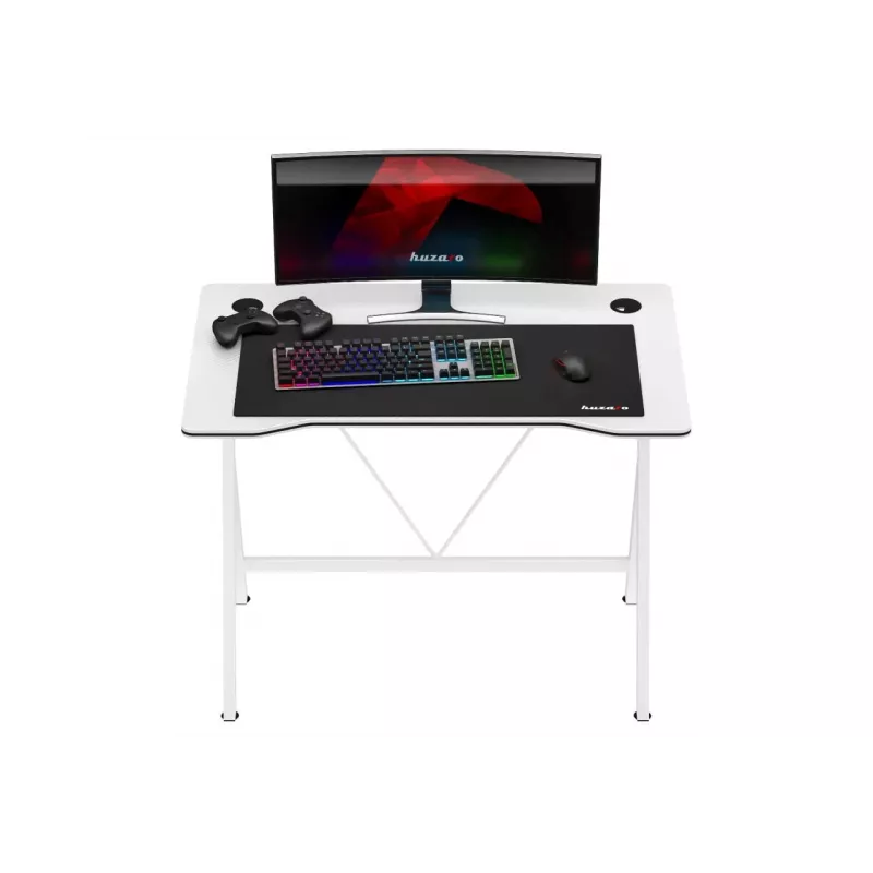 Huzaro Hero 1.4 blanca - Escritorio gaming, blanco
