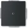 BUSCH JAEGER Tapa central ciega 1742-885 negro mate