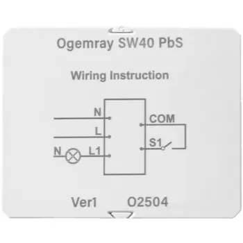 Relé inteligente Shelly Plug & Play PbS Ogemray 25A Relé para grandes electrodomésticos máx 25A Función de medición WLAN Lan BT