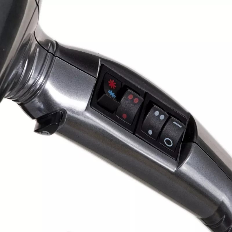 BaByliss Pro Digital gris, plateado 2200 W