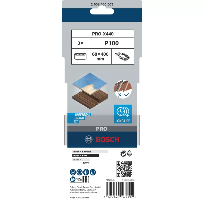 Accesorio de lijado Bosch 2 608 606 003 3 piezas