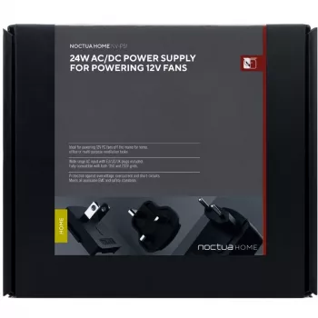 Fuente de alimentación para interior Noctua NV-PS1 90-264V refrigeración pasiva negra