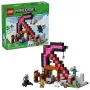 Juguete de construcción LEGO Minecraft The Pickaxe Mine Set 21277 – 530 piezas, 3 minifiguras, edad 8+