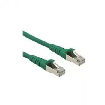 ROLINE - Cable de red - RJ-45 (M) a RJ-45 (M) - 1 m - SFTP, PiMF - CAT 6a - verde (21.15.2831)