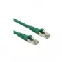 ROLINE - Cable de red - RJ-45 (M) a RJ-45 (M) - 1 m - SFTP, PiMF - CAT 6a - verde (21.15.2831)
