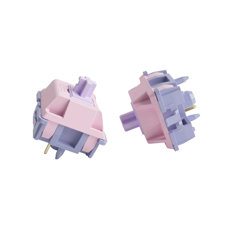 AKKO Fairy Silent Switch, mecánico 5-pin lineal, MX Stem, 50 g, 45 uds.