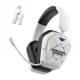 Auriculares con cable/inalámbricos Onikuma GT883 blanco — conexión Bluetooth y por cable, diseño over-ear